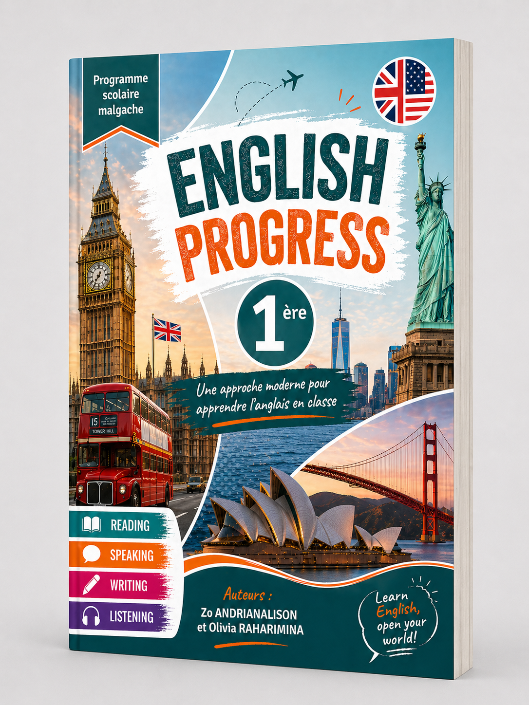 Couverture English Progress 1ère