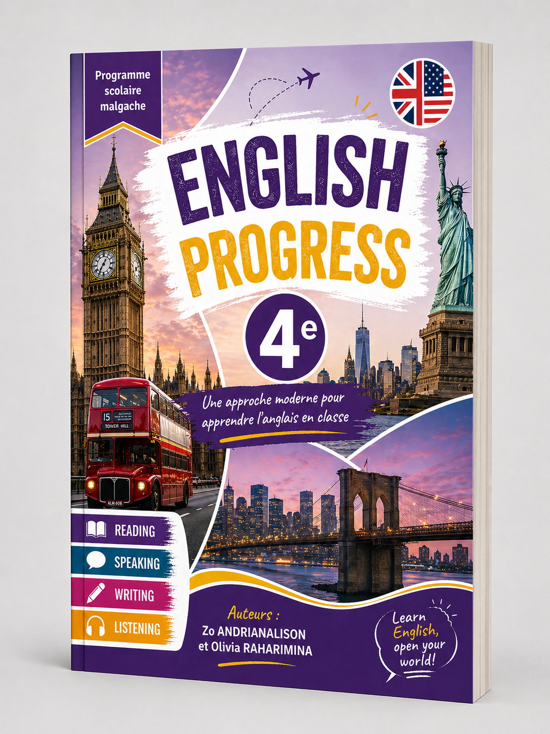 Couverture English Progress 4e