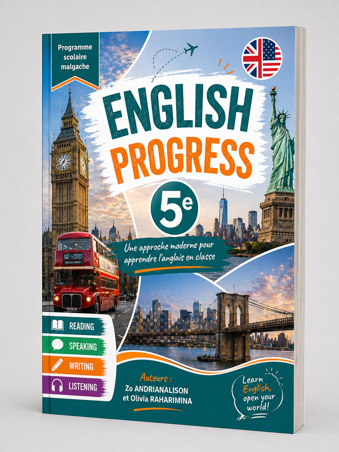 Couverture English Progress 5e